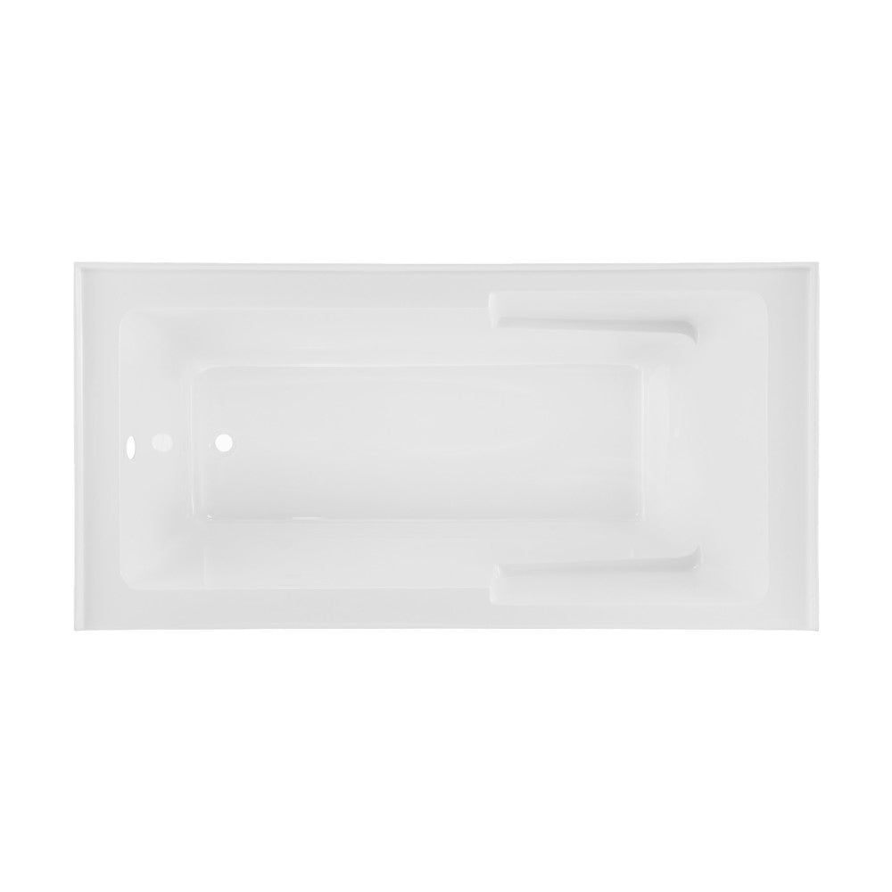 Voltaire 72" x 36" Left-Hand Drain Alcove Bathtub with Apron