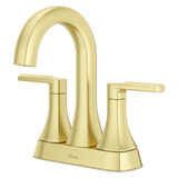 Vaneri 4" Centerset Lavatory Faucet in Brushed Gold