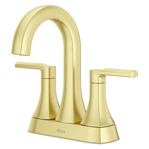 Vaneri 4" Centerset Lavatory Faucet in Brushed Gold