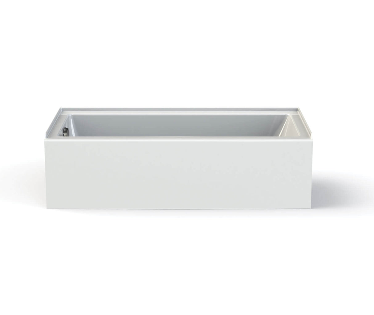 MAAX 106348-000-001-002 Rubix Access 6030 Acrylic Alcove Right-Hand Drain Bathtub in White