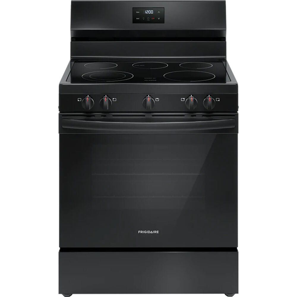 Frigidaire FCRE3052BB 30" Electric Smooth Top Range Manual Clean