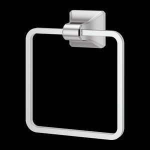 Park Avenue Towel Ring in Polished Chrome