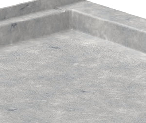 Swanstone SS-3248 32 x 48 Swanstone Alcove Shower Pan with Center Drain in Ice SF03248MD.130