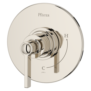Winter Park Shower Flange Only Trim in Polished Nickel