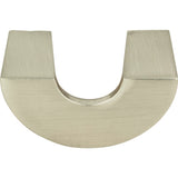 Atlas Homewares Roundabout Knob 1 1/4 Inch (c-c) Brushed Nickel