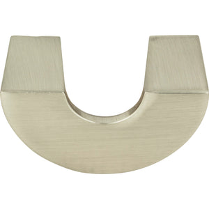 Atlas Homewares Roundabout Knob 1 1/4 Inch (c-c) Brushed Nickel