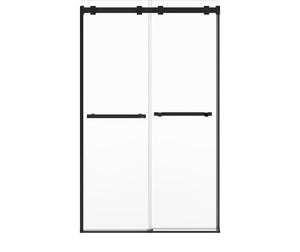 MAAX 136956-810-340-000 Duel Alto 44-47 X 78 in. 8mm Bypass Shower Door for Alcove Installation with GlassShield® glass in Matte Black