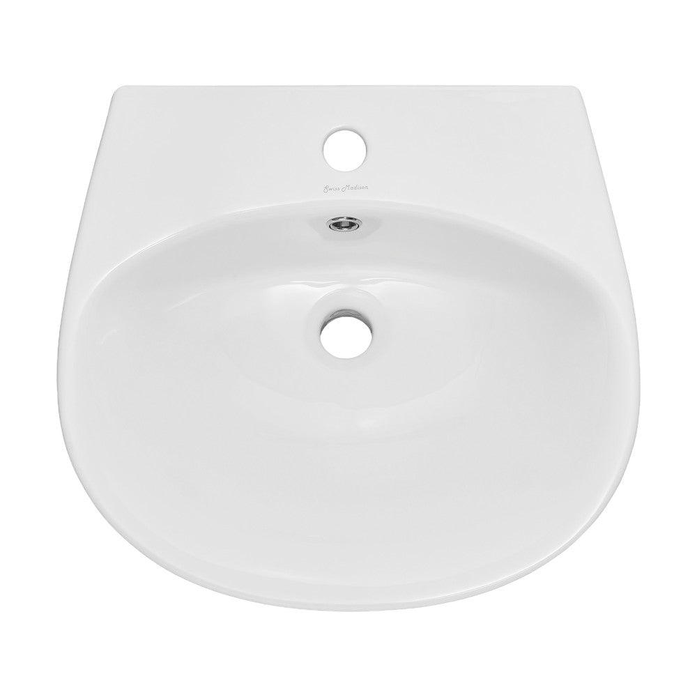 Ivy 19" Wall-Mount Bathroom Sink