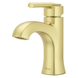 Vaneri Single Control Lavatory Faucet in Brushed Gold
