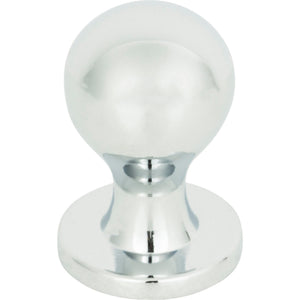 Atlas Homewares Nipple Knob 3/4 Inch Polished Chrome