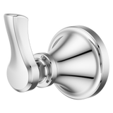 Universal Traditional Round Robe Hook in Polished Chrome