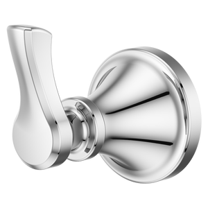 Universal Traditional Round Robe Hook in Polished Chrome