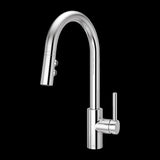 Stellen 1-Handle Pull-Down Kitchen Faucet in Polished Chrome