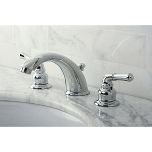 Kingston Brass KB961 Magellan Widespread Bathroom Faucet with Retail Pop-Up, Polished Chrome