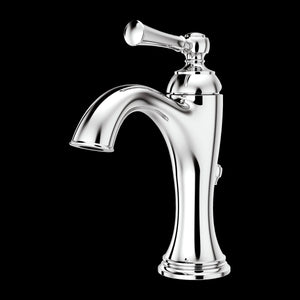 Tisbury Single Control 4" Centerset Bathroom Faucet in Polished Chrome