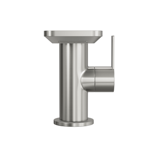 DAX Brass Single Handle Bathroom Waterfall Faucet Spout, 16", Brushed Nickel DAX-8205-BN