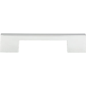 Atlas Homewares Thin Square Pull 5 1/16 Inch (c-c) Polished Chrome