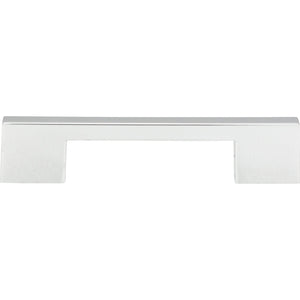Atlas Homewares Thin Square Pull 5 1/16 Inch (c-c) Polished Chrome