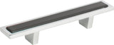Atlas Homewares Spa Black Pull 3 Inch (c-c) Polished Chrome