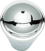 Atlas Homewares Dap Cone Knob 1 Inch Polished Chrome