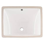 MSI Undermount Rectangle Porcelain Vanity Sink – White (2015)