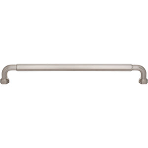 Top Knobs TK3205 Dustin Pull 8 13/16 Inch Center to Center - Brushed Satin Nickel