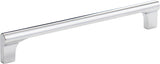 Atlas Homewares Whittier Pull 6 5/16 Inch (c-c) Polished Chrome