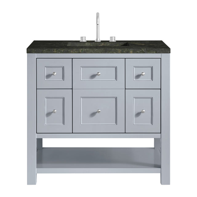 Breckenridge 36" Single Vanity, Serenity Blue, w/ 3 CM Phantome Eclos Top