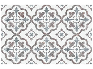 Utopio Fleur Pine Polished Natural Stone Waterjet Mosaic Blush