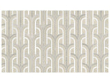 Anatolia Tile Utopio Florence Clay Honed Natural Stone Waterjet Mosaic 5001-0400-0 Florence Clay - premium natural stone mosaic tile from Anatolia Tile, available at PoshHaus showroom in Keene, NH