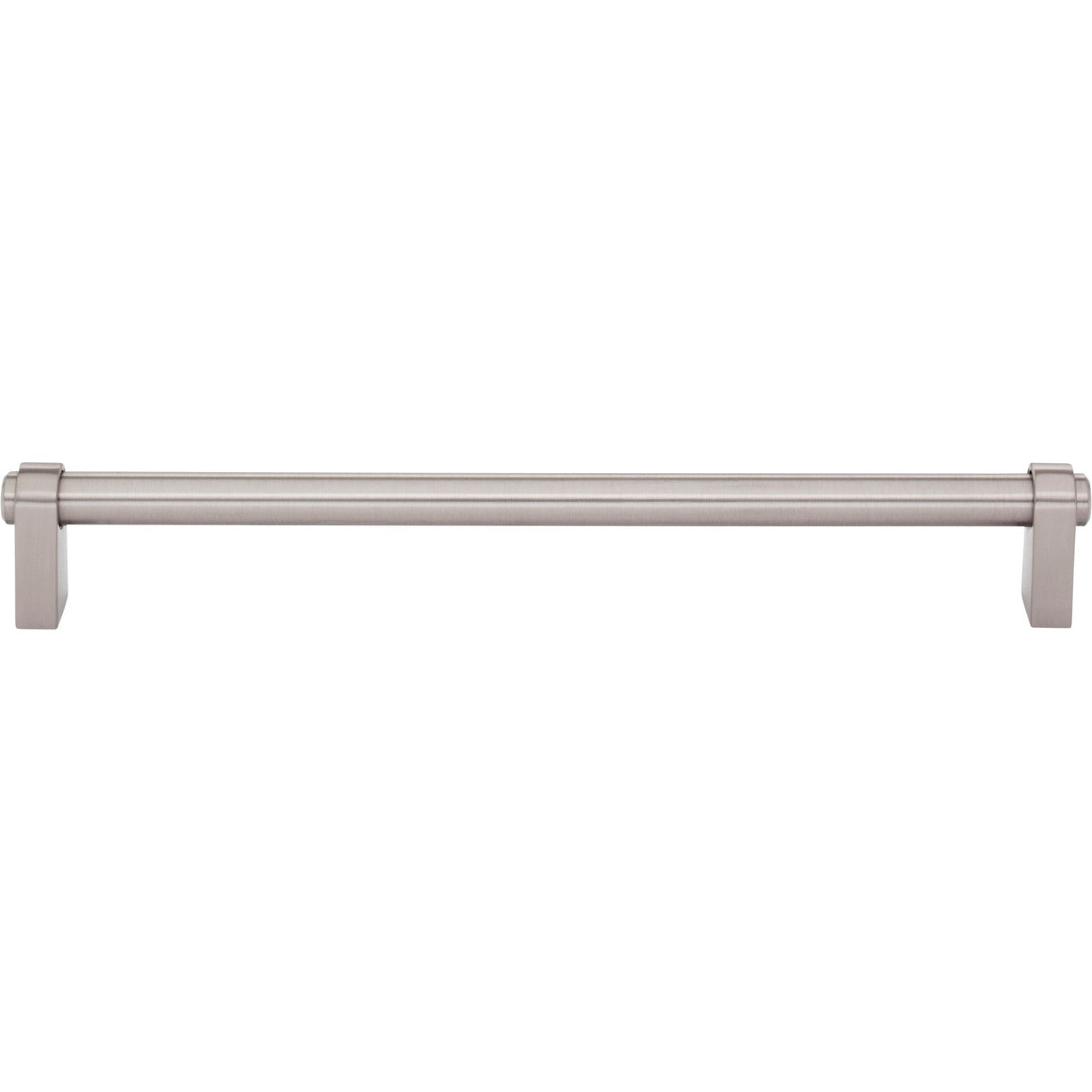 Top Knobs TK3214 Lawrence Pull 8 13/16 Inch Center to Center - Brushed Satin Nickel