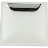 Atlas Homewares Dap Square Knob 2 Inch Polished Chrome