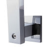 ALFI brand AB12GSW-PC Polished Chrome 12" Square Raised Wall Mounted Shower Arm