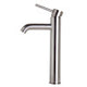 ALFI brand AB1023-BN Tall Brushed Nickel Single Lever Bathroom Faucet