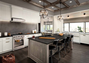 Forza 36-Inch 6.0 cu. ft. Stainless Steel Pro-Style Gas Range in Valoroso White (FR366GN-W)