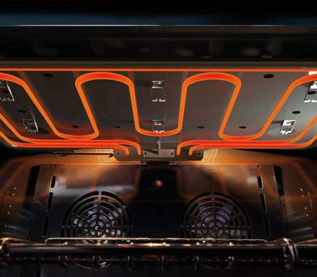 Forza 48-Inch Professional Dual Fuel Range in Ardente Orange (FR488DF-O)