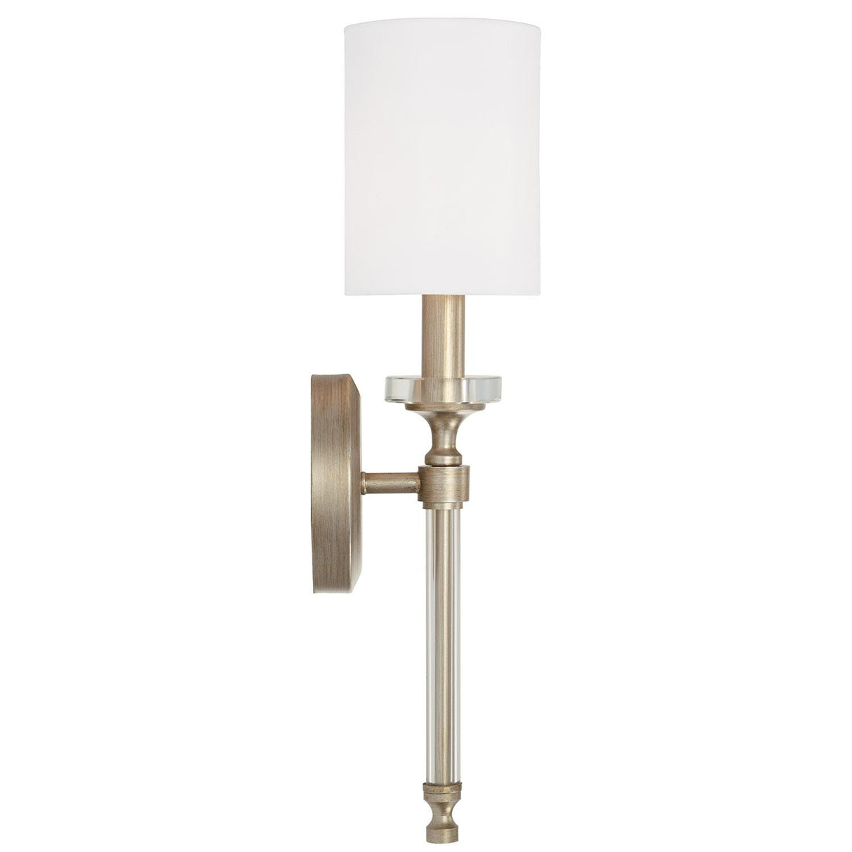 Capital Lighting 644811BS-703 Breigh 1 Light Sconce Brushed Champagne