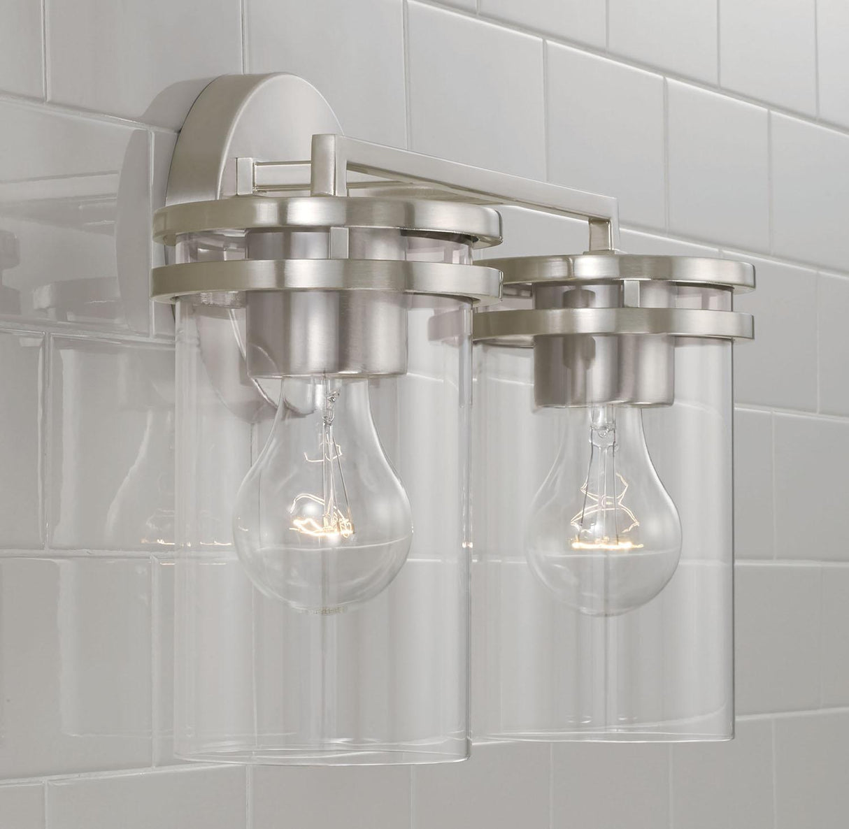 Capital Lighting 148721BN-539 Fuller 2 Light Vanity Brushed Nickel