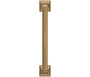 Amerock Cabinet Pull Champagne Bronze 5-1/16 inch (128 mm) Center-to-Center Ville 1 Pack Drawer Pull Cabinet Handle Cabinet Hardware