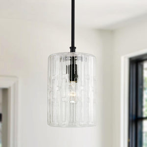 Capital Lighting 341311MB Emerson 1 Light Pendant Matte Black