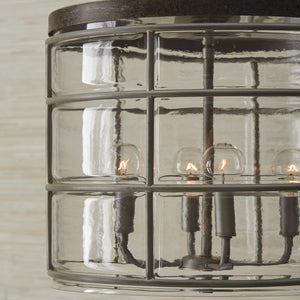Capital Lighting 329441UG Colby 4 Light Pendant Urban Grey