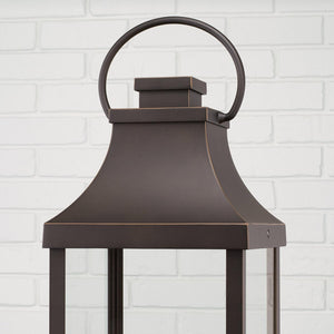 Capital Lighting 946432OZ Bradford 3 Light Outdoor Post Lantern Oiled Bronze