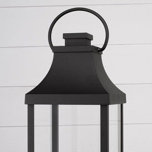 Capital Lighting 946432BK Bradford 3 Light Outdoor Post Lantern Black