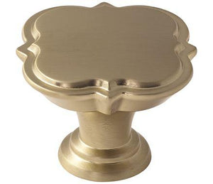 Amerock Cabinet Knob Golden Champagne 1-3/4 inch (44 mm) Diameter Grace Revitalize 1 Pack Drawer Knob Cabinet Hardware