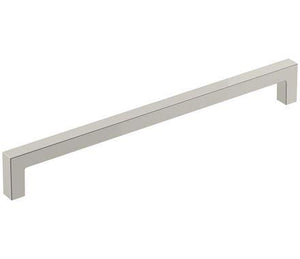 Amerock Cabinet Pull Polished Nickel 8-13/16 inch (224 mm) Center-to-Center Monument 1 Pack Drawer Pull Cabinet Handle Cabinet Hardware