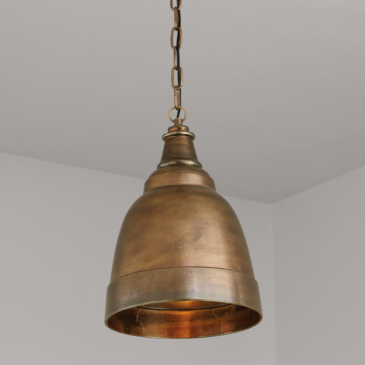 Capital Lighting 330310XB Sedona 1 Light Pendant Oxidized Brass