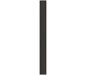 Amerock Cabinet Pull Matte Black 5-1/16 inch (128 mm) Center-to-Center Status 1 Pack Drawer Pull Cabinet Handle Cabinet Hardware