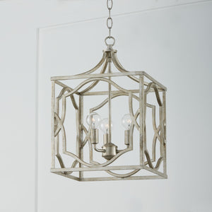 Capital Lighting 9481AS Blakely 3 Light Foyer Antique Silver