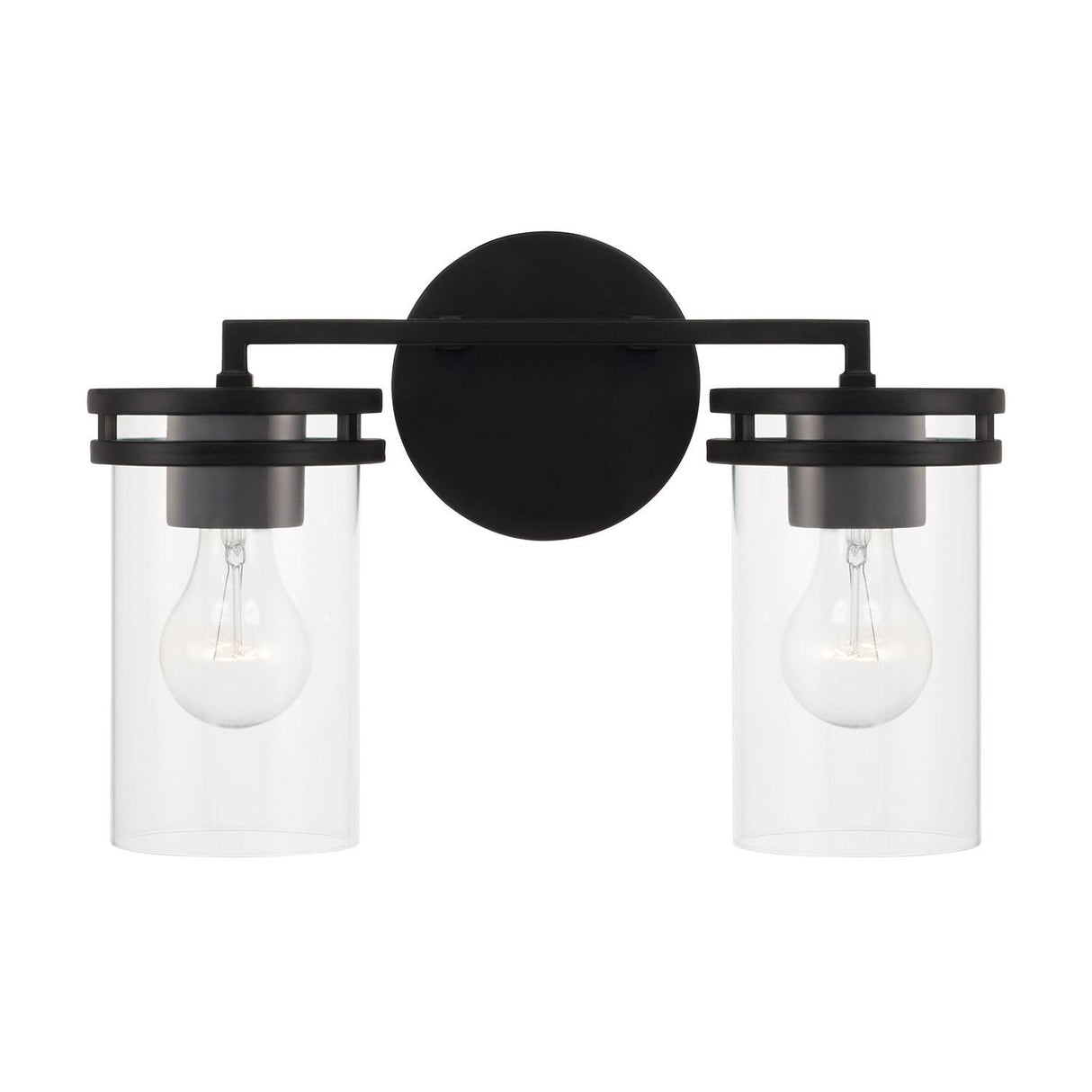Capital Lighting 148721MB-539 Fuller 2 Light Vanity Matte Black