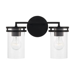 Capital Lighting 148721MB-539 Fuller 2 Light Vanity Matte Black